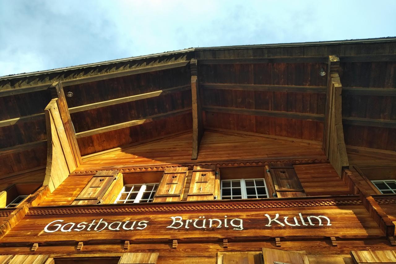 Hotel Gasthaus Brunig Kulm Brunig Pass Zewnętrze zdjęcie