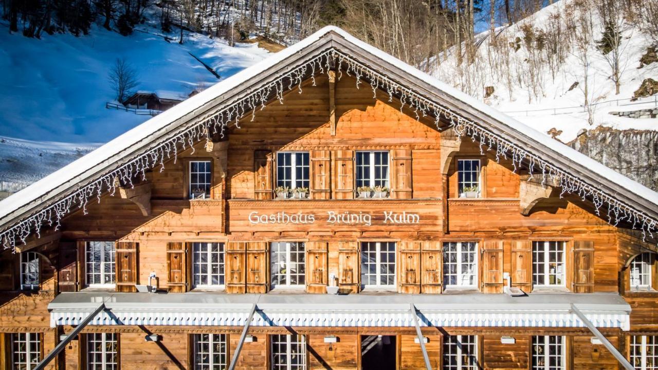 Hotel Gasthaus Brunig Kulm Brunig Pass Zewnętrze zdjęcie